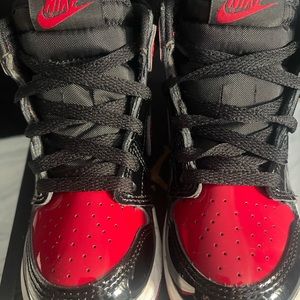 Toddler Jordan 1’s Black and Red Size 8 Worn Once